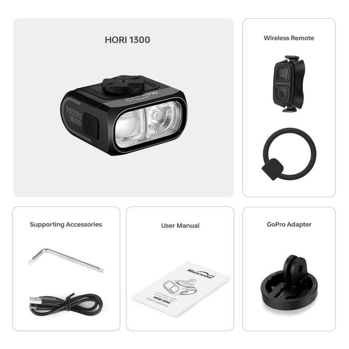 Magic Shine Hori 1300 Voorlicht Transparant 1300 Lumens