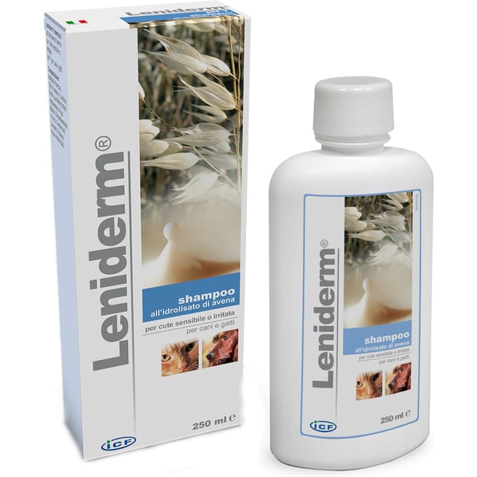 Leniderm Shampoo voor honden 250 ml