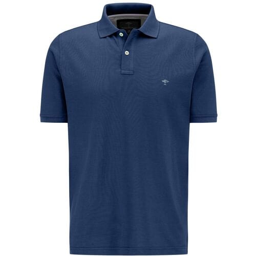 Fynch-Hatton Polo Uni Cotton Midnight / male