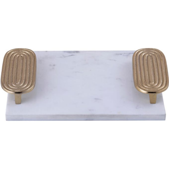 PTMD - Dienblad Dez - Wit - 30x23x5cm