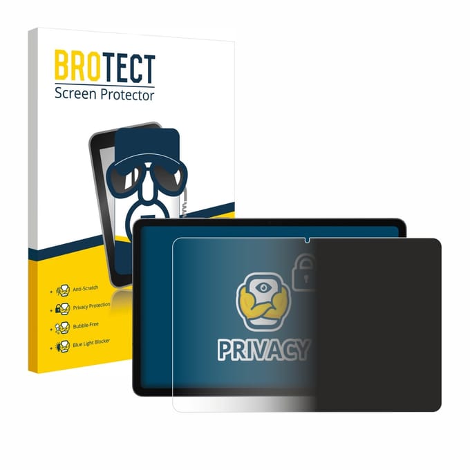 BROTECT - privacy screenprotector voor Samsung Galaxy Tab S11 - Folie Beschermfolie Blauwlichtfilter