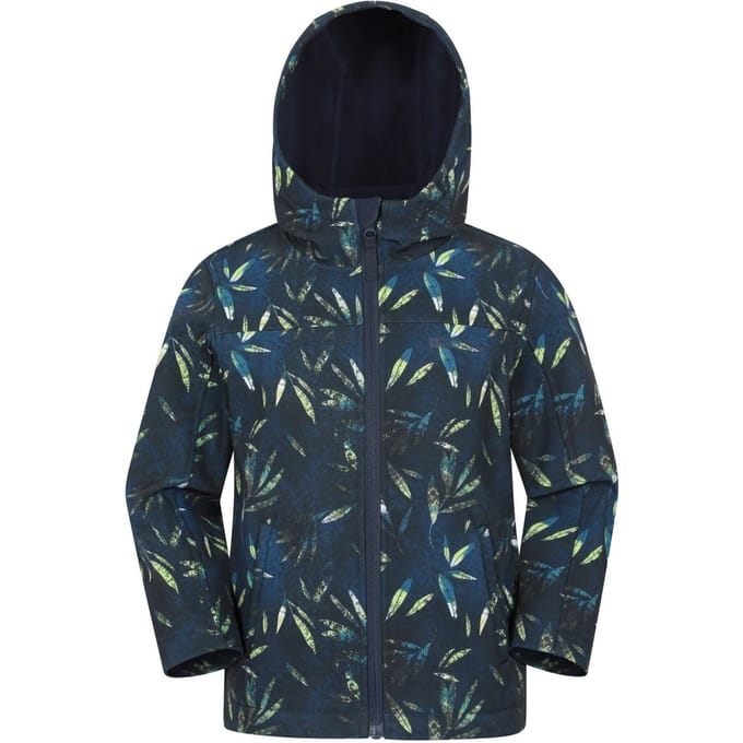 Mountain Warehouse Kinder/Kids Exodus Waterafstotend Soft Shell Jasje (Benzine)