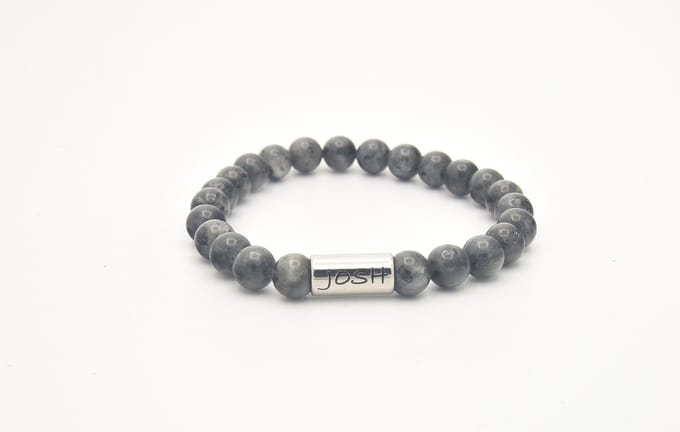 Josh-9313-Armband-Taupe-Heren-21,5cm