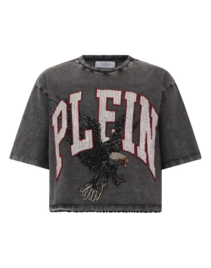 T-Shirt Ronde Hals Ss Eagle
