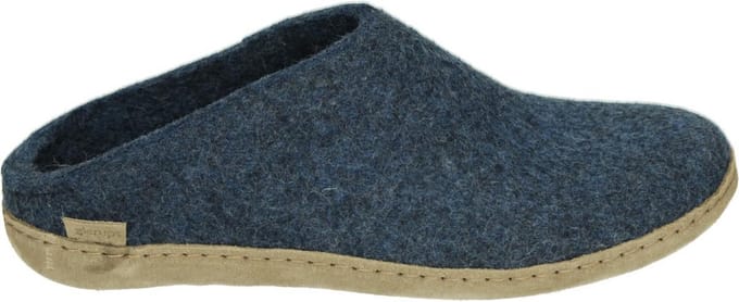 Glerups B-10-00 - Heren pantoffels - Kleur: Blauw - Maat: 48