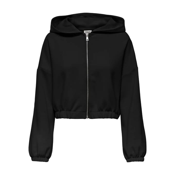 ONLY - ONLSCARLETT LS ELASTIC ZIP HOOD SWT Dames Trui