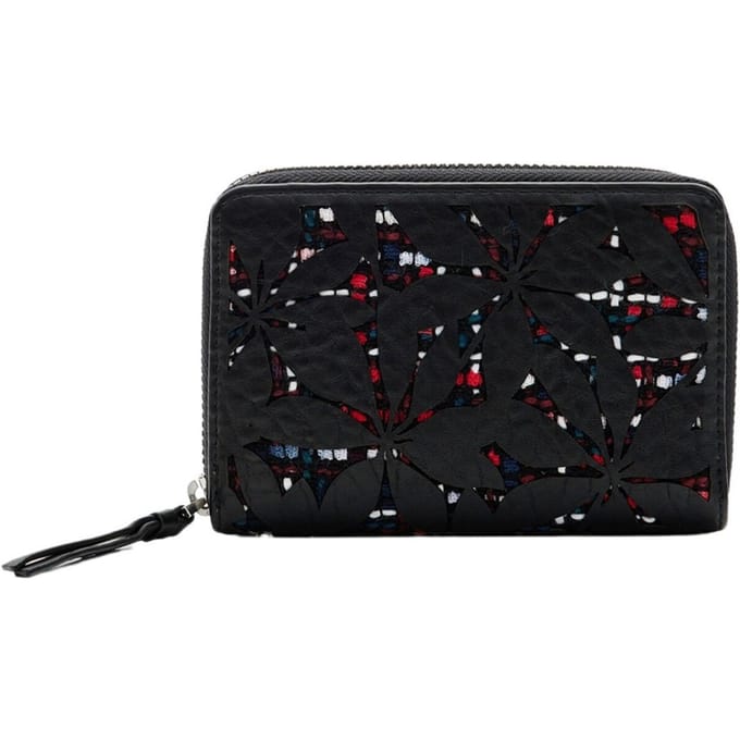 Desigual Portemonnee Accessories Wallet Material Finishes Zwart