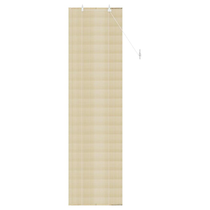 vidaXL - Rolgordijn - Naturel - 40 - x - 220 - cm - Bamboe
