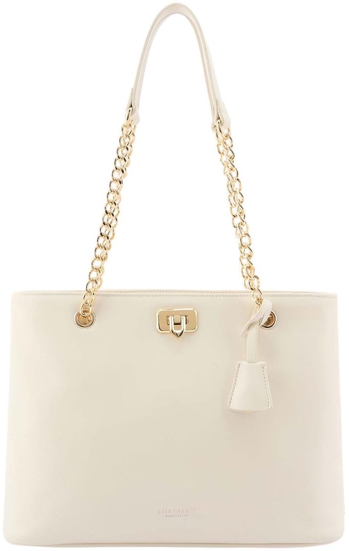 SEIDENFELT MANUFAKTUR schoudertas Lilla Edet Shoulder Bag Milky White crème