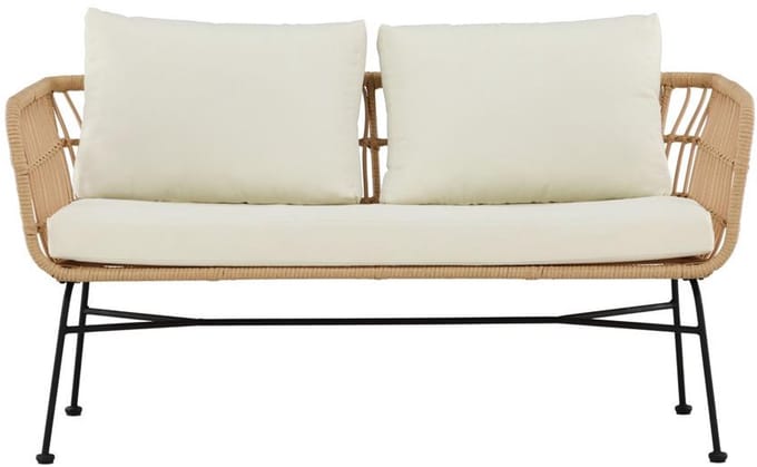 Svea - Elias loungebank - 140 cm - naturel