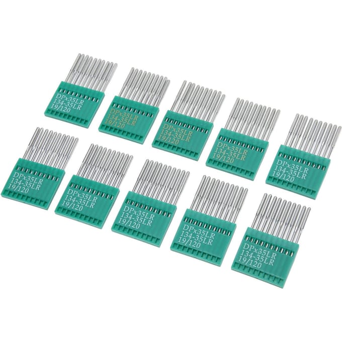 100 Stuks Naaimachinenaalden 12019 Voorkomen Overslaan Steken Staal DIY Borduurnaalden voor gray
