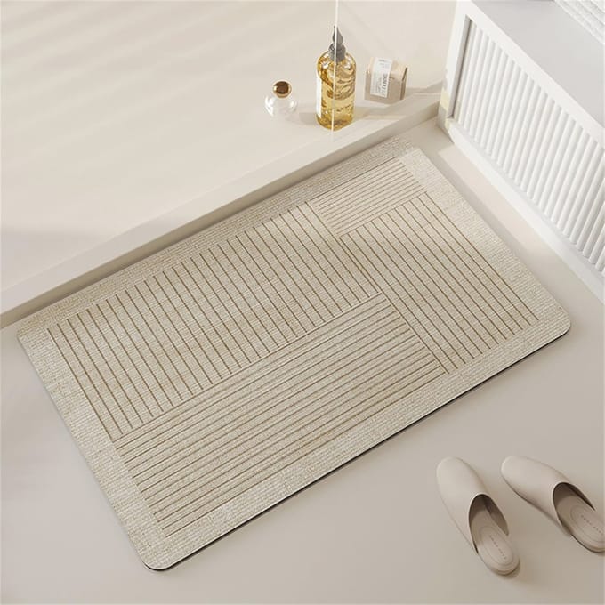 Super Absorberende Badmat 50,8 x 78,7 cm - Sneldrogend, Antislip en Wasbaar voor de Badkamer
