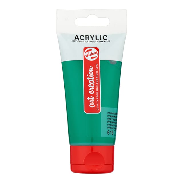 Talens Art Creation acrylverf tube 75 ml, donker permanentgroen (619)