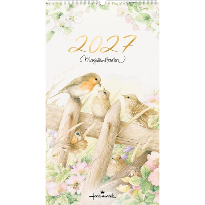 Maandkalender 2027 Marjolein Bastin 280x500mm internationaal