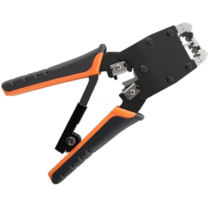 Qoltec modulaire connector-krimptang |   8p/6p