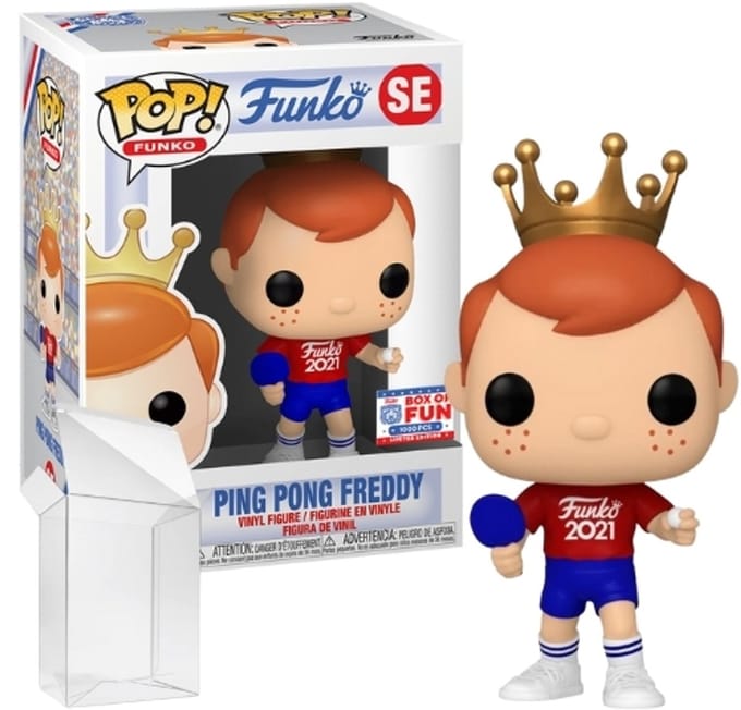 Funko Pop! Ping Pong Freddy SE Box Of Fun Limited Edition