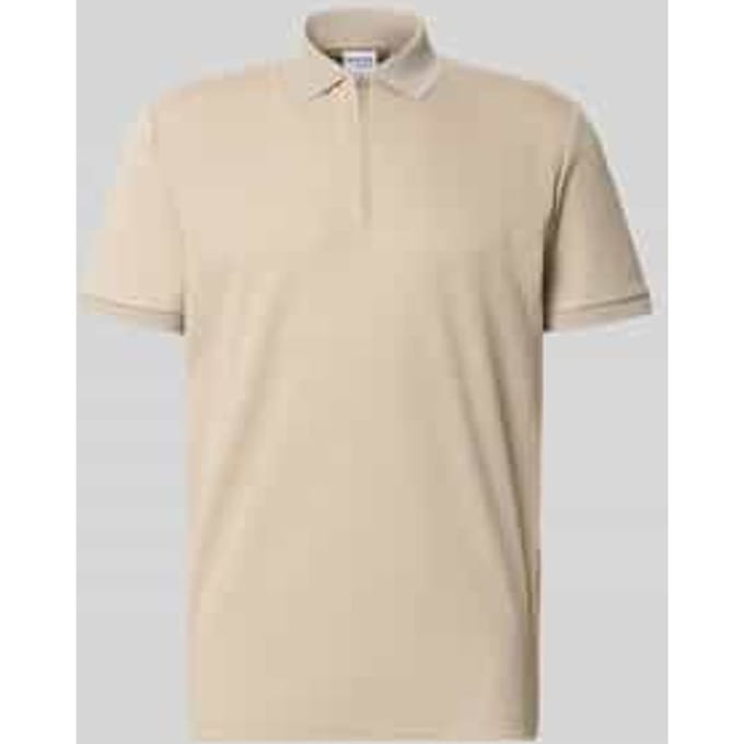 Regular fit poloshirt van katoenmix, model 'FAVE'