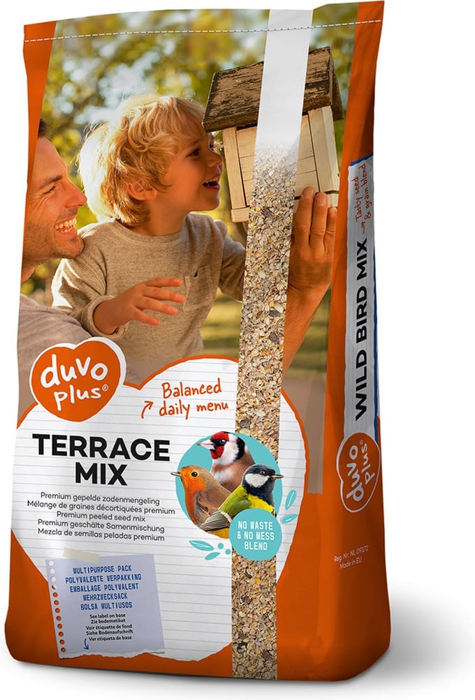 Duvoplus - Binnenvogelvoer - Vogel - Terrace Tuinvogels Mix 20kg - 1st