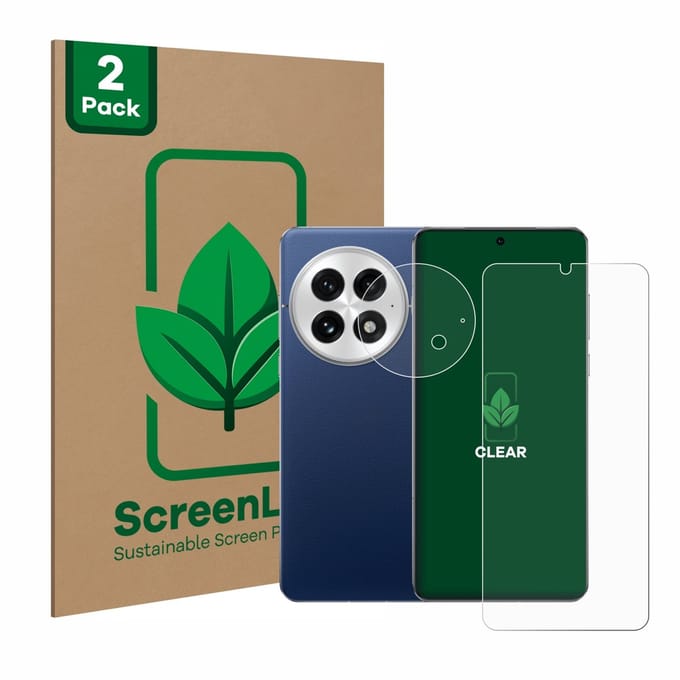 2 Stuks Screenprotector voor OnePlus 13 (Voor+Camera) - Hoogwaardige Beschermfolie transparant