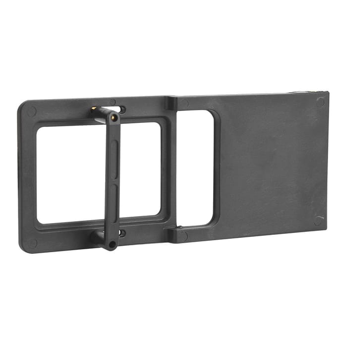 Handheld Gimbal Stabilisator Montageplaat Adapter voor Gopro Hero 6 5 4 3 3+ DJI OSMO Actiecamera black