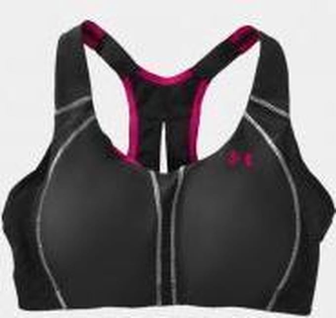 Under Armour dames BH Zwart/Roze - Maat 32C / 70C