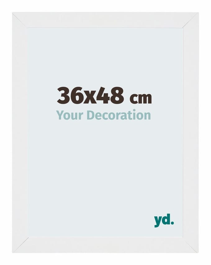 Your Decoration - Fotolijst 36x48 cm - MDF - Wit Hoogglans - Mura