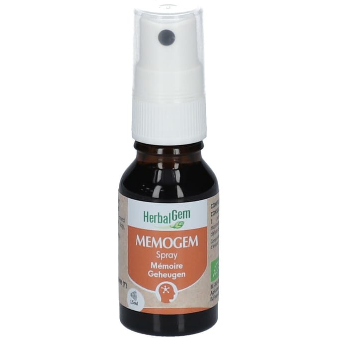 Herbalgem Memogem Biologische Spray 15ml