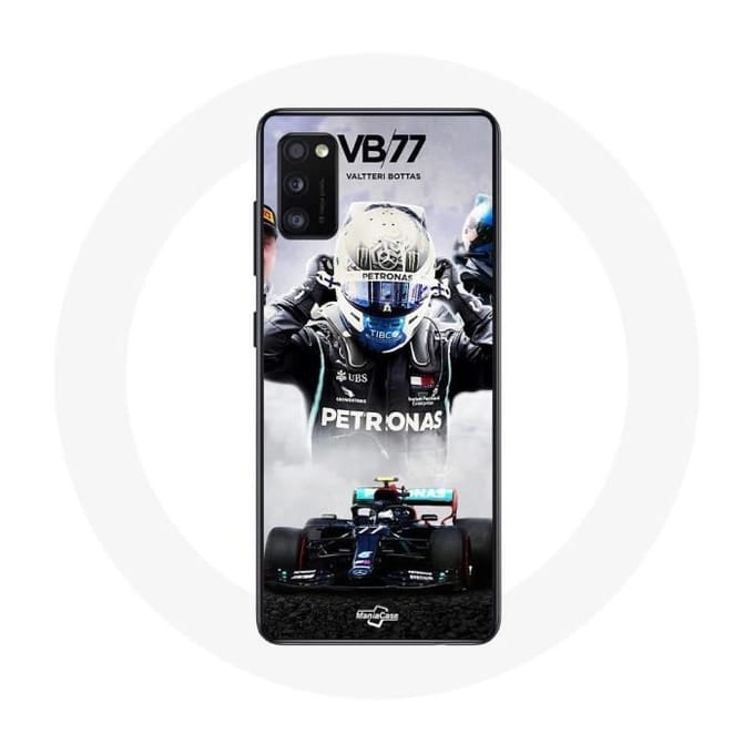 Coque pour Samsung Galaxy S20 Formule 1 Valtteri Bottas pilote de course F1 Noir