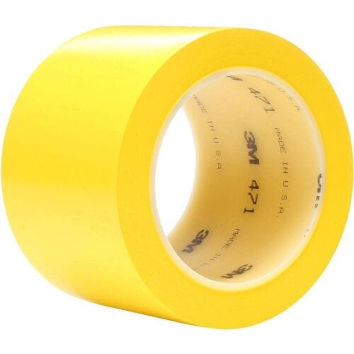 3M 471F 471G50 PVC-plakband Geel (l x b) 33 m x 50 mm 1 stuk(s)