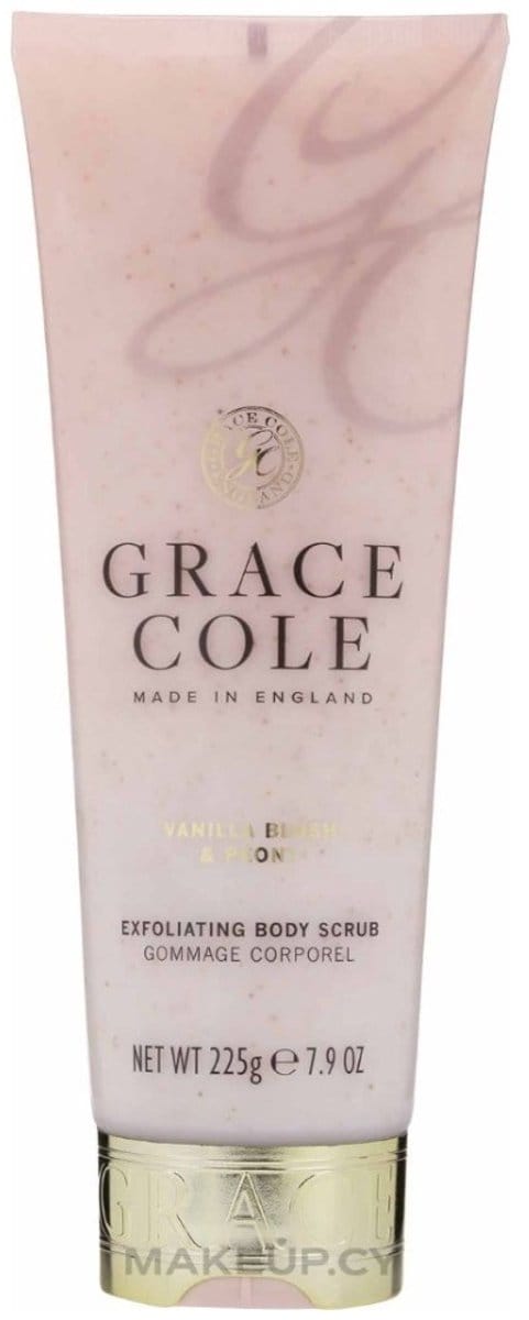 Grace Cole - Vanilla Blush & Peony Body Scrub - 225gr