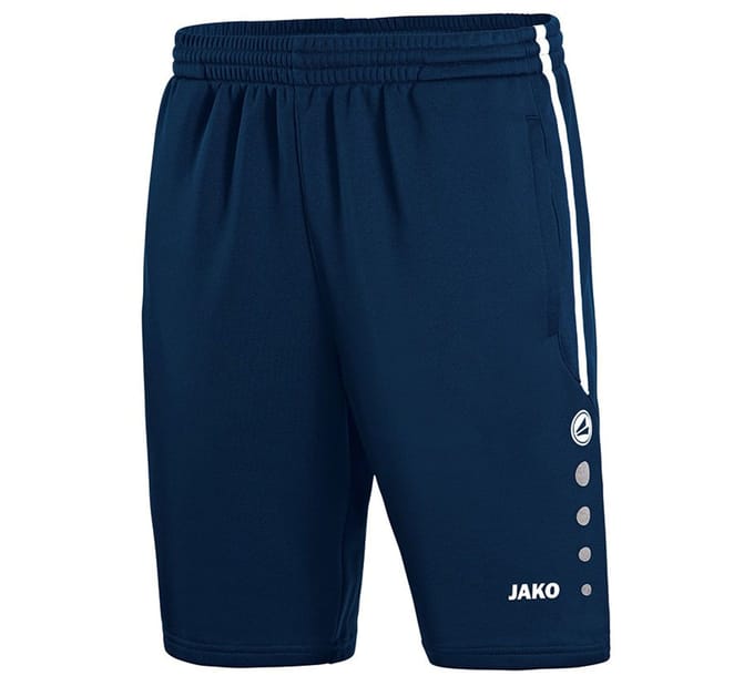 Jako Active Trainingsshort - Marine / Wit | Maat: XL