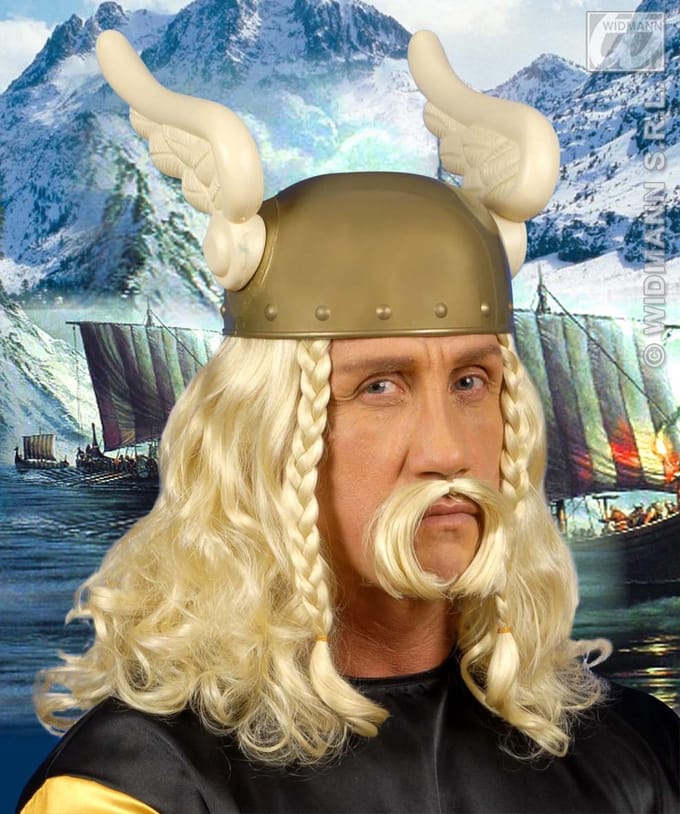 Asterix pruik Viking