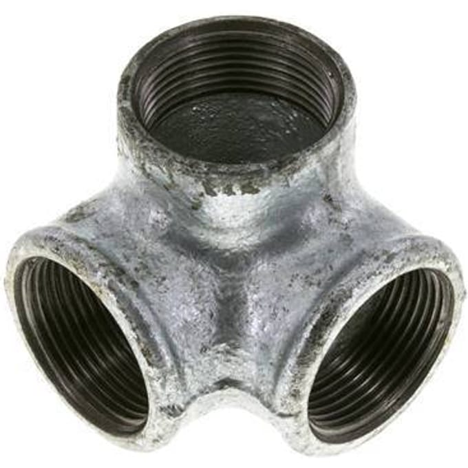 Verdeler 1 1/4'' Binnendraad smeedbaar gietijzer 25bar (351.25psi)