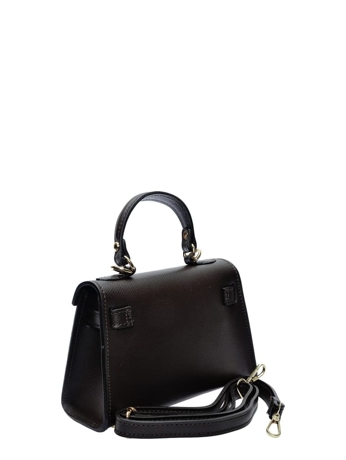 Isabella Rhea Bordeauxrood Rundleer Tas