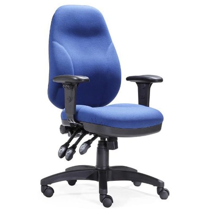 hjh office Zenit Pro - Bureaustoel - Stof - Blauw