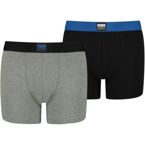 Puma - Boys Placed Logo Boxer - Ondergoed Jongens-146 - 152