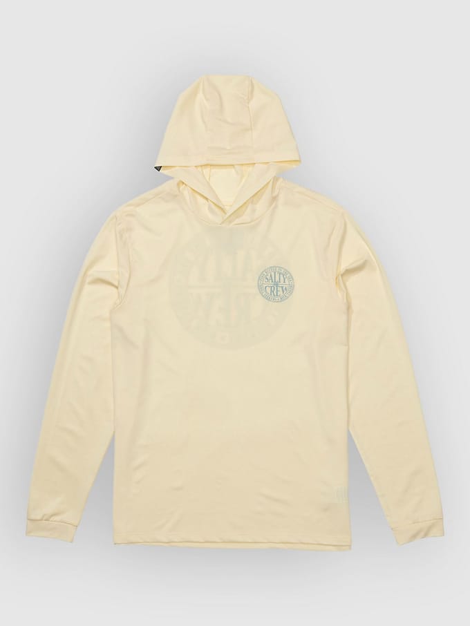 Salty Crew Global Hood Sunshirt Longsleeve Lycra grijs