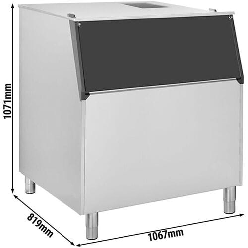 GGM Gastro Eisvorratsbehälter - 350 kg - für Eisbereiter EWMI335, EWI403VHN, FEI135N, FEI220N, FEI390 & FEI565