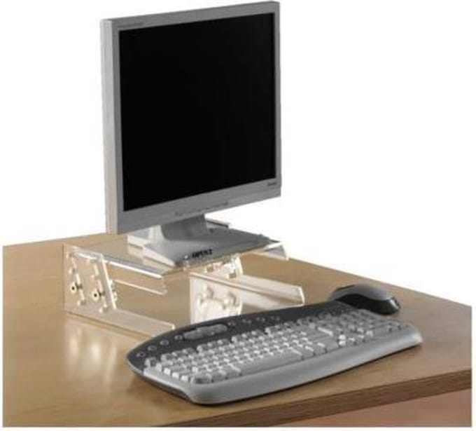 Monitorstandaard Opus 2 17 19inch Transparant