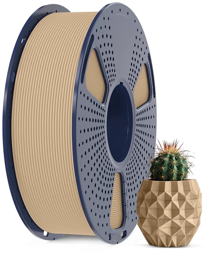 SUNLU PLA Hout 3D-filament 1.75mm 1kg Esdoorn