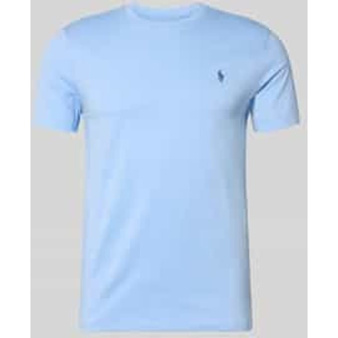 Regular fit T-shirt van puur katoen