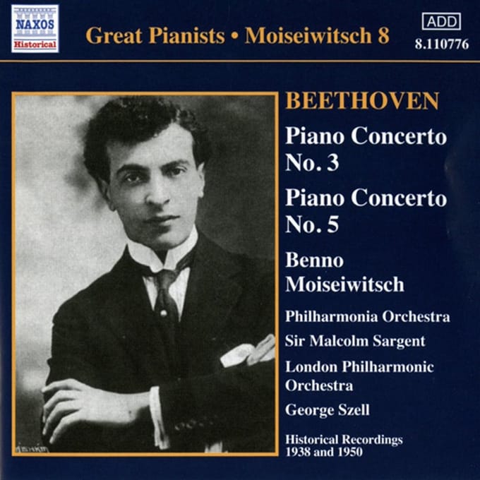 Benno Moiseiwitsch - Beethoven: Piano Concerto 3 & 5 (CD) (Remastered)