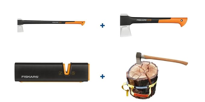 Fiskars x27 x11 xsharp woodstrapper
