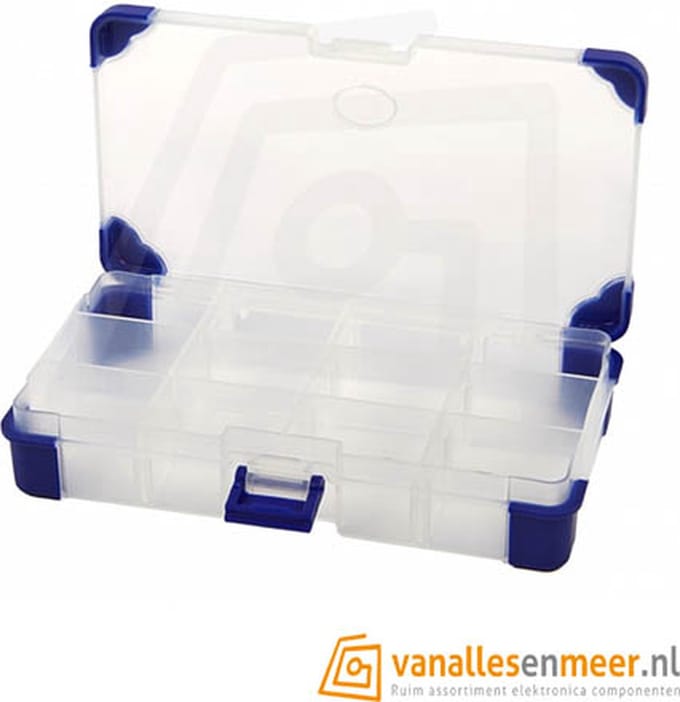Assortimentsdoos (l x b x h) 165 x 90 x 30 mm