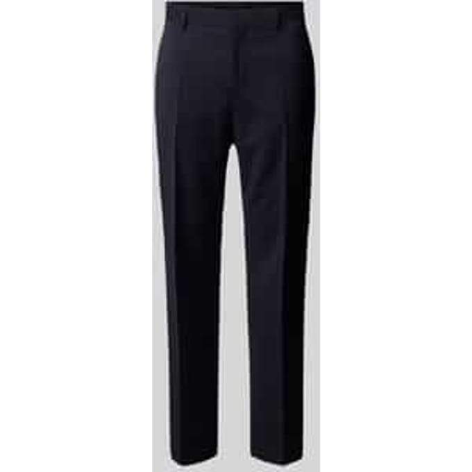 Regular fit pantalon met persplooien, model 'Genius'