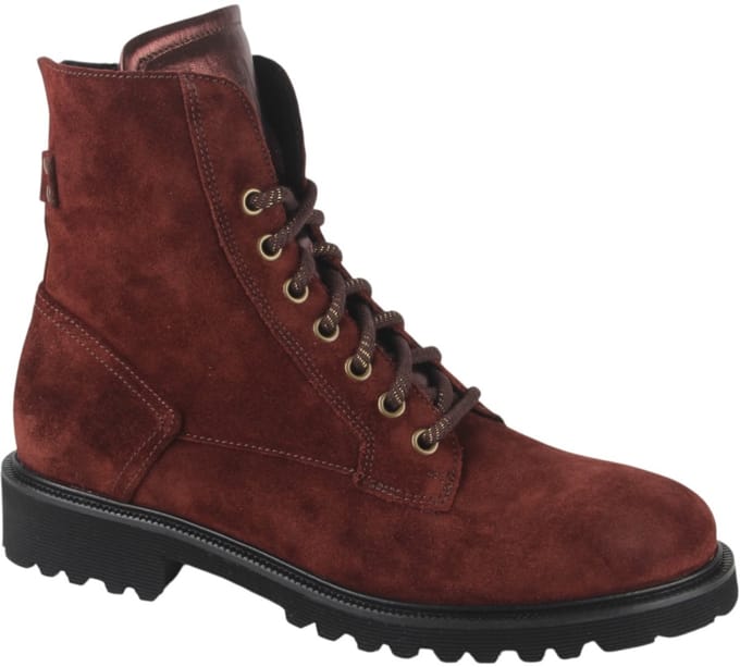 Durea 9769.185.1677-H dames veterboots sportief maat 41 (7) rood