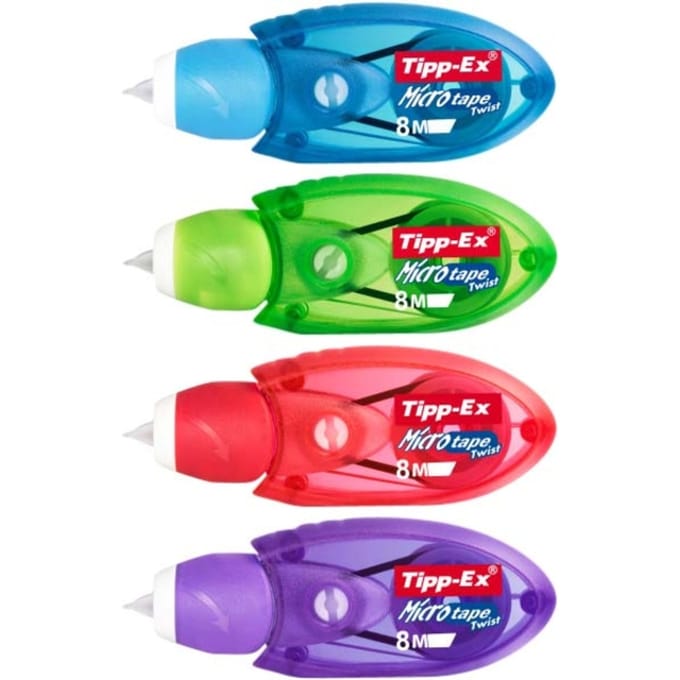 Correctietape Tipp-Ex micro twist 5mmx8m valuepack 40+20 gratis