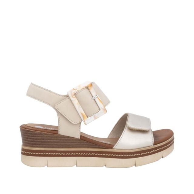 Sandalen met sleehak Remonte -