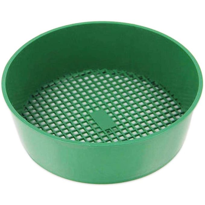Tuingrond Zeef Handheld Grond Steen Mesh Plastic Tuinzeef Tuingereedschap blue