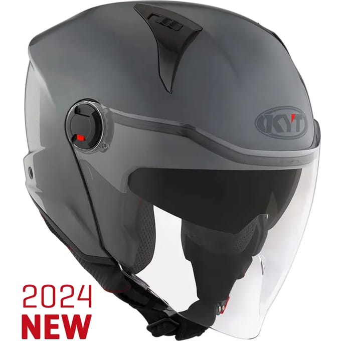 Jet motorhelm Kyt D-City Plain